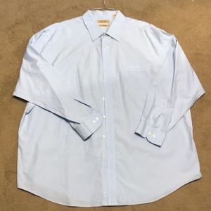 Roundtree and Yorke Non-Iron Perfect Performance Shirt, Size 4XT